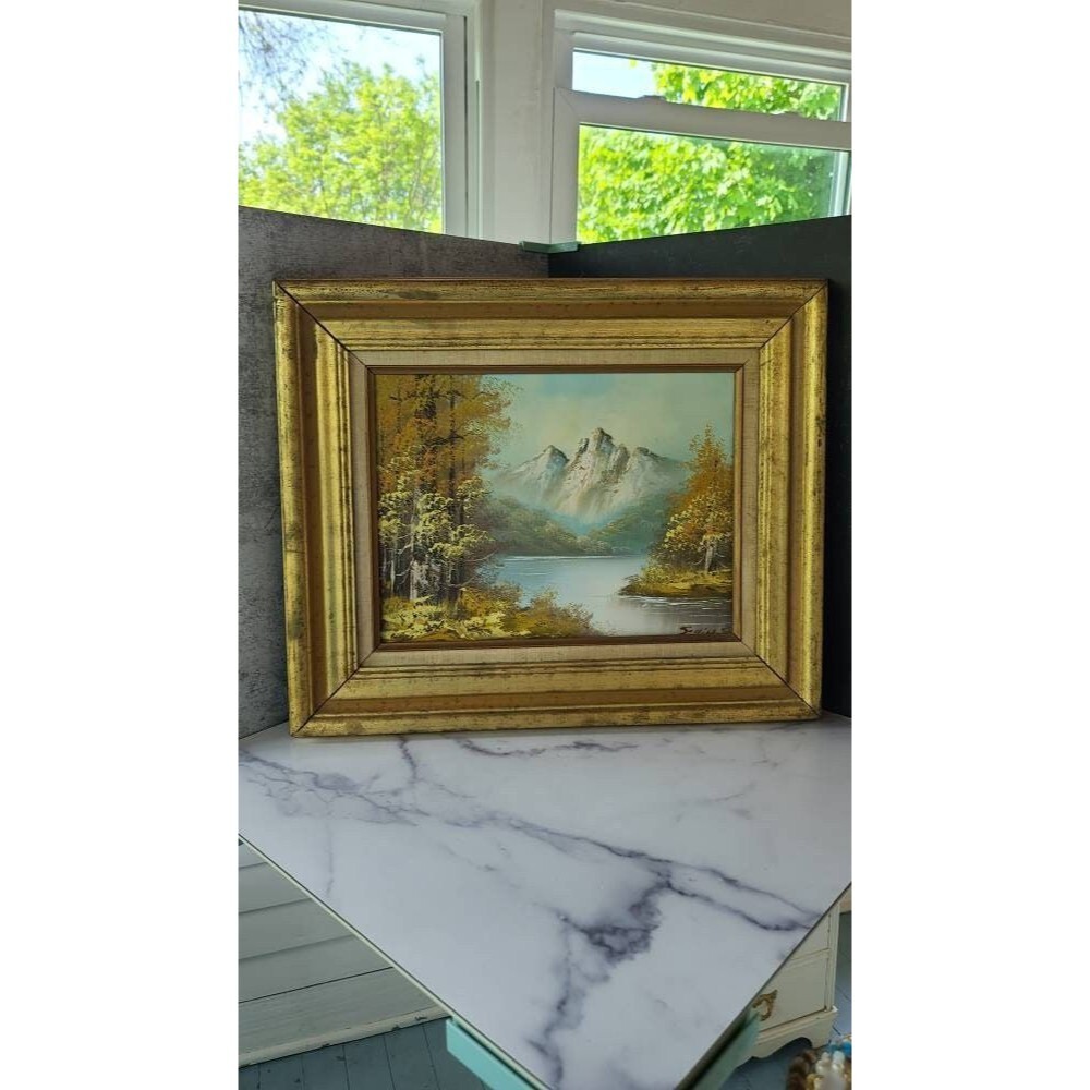 Mountain Range Painting